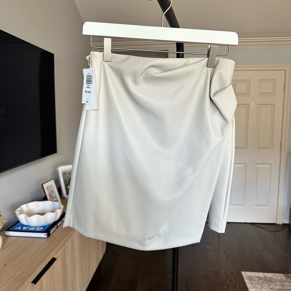 Wilfred Angie White Mini Skirt